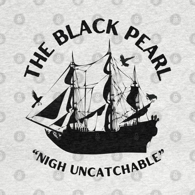 Nigh Uncatchable The Black Pearl Pirate Ship by Andrew Collins